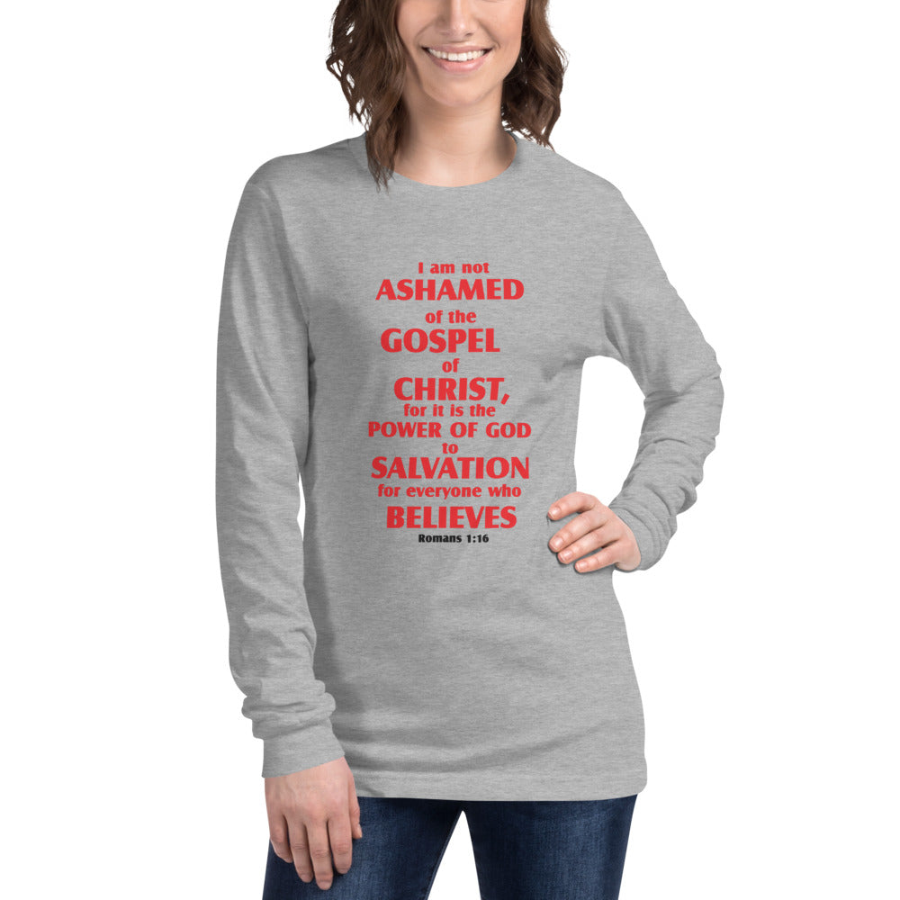 Unisex Long Sleeve Tee - D Gospel Apparel