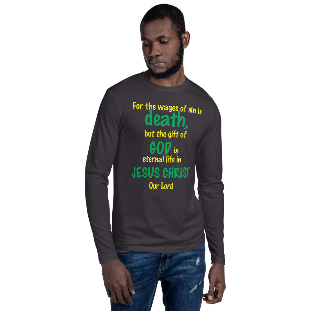 Long Sleeve Fitted Crew - D Gospel Apparel