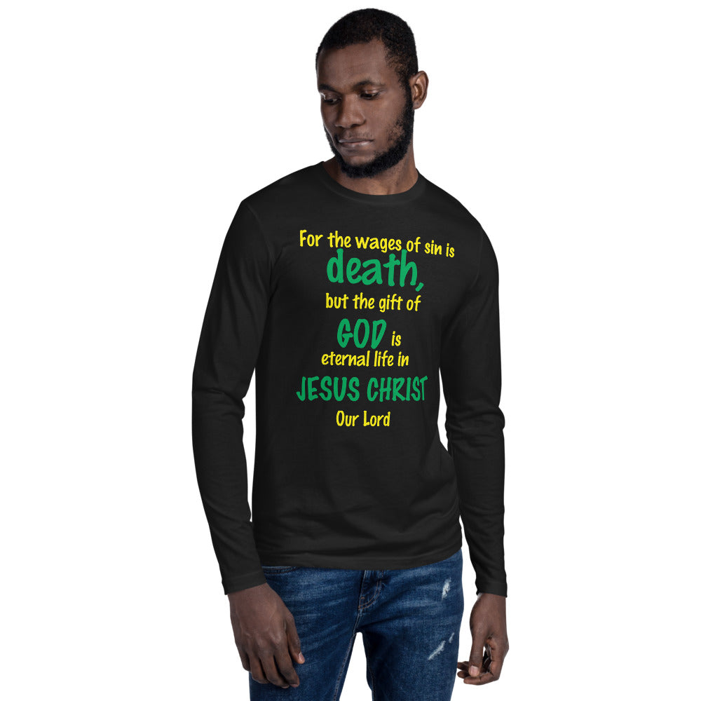 Long Sleeve Fitted Crew - D Gospel Apparel